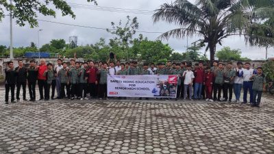 Siswa SMKN 2 Lingsar Bangga Jadi Generasi #Cari_Aman