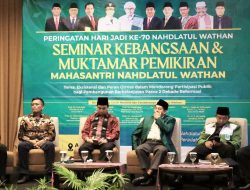 Seminar Kebangsaan, Pemikiran Mahasantri NW Berkontribusi Lahirkan Peradaban Baru