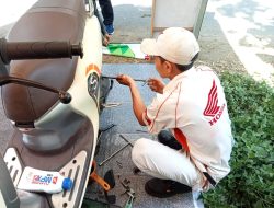 Presean Honda Turun Sambangi Warga Dusun Semayan