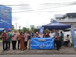 Seru, RS Mandalika Provinsi NTB Bagikan Ratusan Takjil Gratis