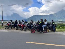 Keseruan Komunitas CBX Gaungkan Cari Aman dalam Touring Jelajah Alam