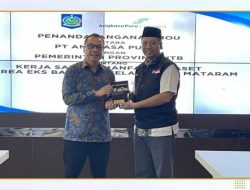 Geburnur NTB dan Dirut PT Angkasa Pura Tandatangan MoU Pemanfaatan Aset Eks Bandara Selaparang