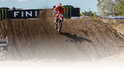 MXGP SAMOTA Sumbawa 2023 – Sesi free Practice MX2 Andrea Adami Unggul