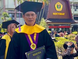 Multitalenta, Amrullah Sabet Gelar Magister Teknik Universitas Mataram