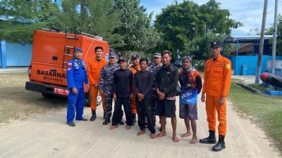 Tiga Hari Pencarian, Ketiga Nelayan Ditemukan Selamat di Perairan  Banyuwangi