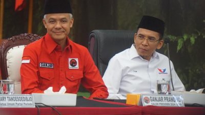 Ganjar Pranowo Jumpa TGB di Lombok, Mesin Pilpres 2024 Kian Panas