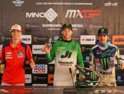 Romain Febvre, Pembalap Asal Prancis Raih Podium Pertama Kejuaraan MXGP di Sirkuit Samota Sumbawa