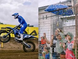 Free practice MXGP, antusiasme masyarakat dan UMKM di hari pertama MXGP Lombok 2023