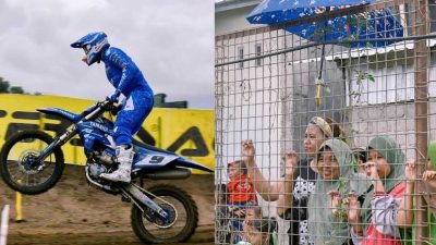 Free practice MXGP, antusiasme masyarakat dan UMKM di hari pertama MXGP Lombok 2023