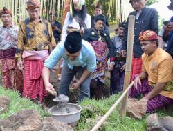 Gubernur NTB Lakukan Peletakan Batu Pertama Pembangunan Bale Bubus di Kecamatan Pringgasela Lombok Timur