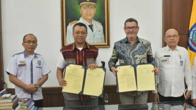 Gubernur Bang Zul Tandatangani MoU Usulan Penggunaan Kawasan Hutan dengan PT STM