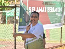 Buka Turnamen Mandalika Tenis Bang Zul : Anak Muda NTB Harus Jadi Atlet PON 2028