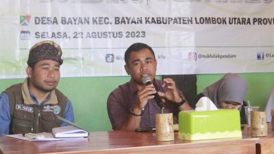 Pagas Asmara Desa Bayan Terapkan Konsep Pembangunan Inklusif