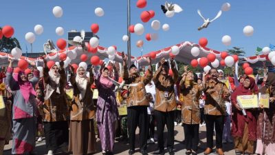 Semarak Gebyar Paud Kota Mataram, Bunda Niken Harapan Bisa Berikan Kontribusi bagi Pengembangan Karakter Anak