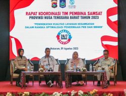 Gubernur Apresiasi Rakor Tim Pembina Samsat Provinsi NTB 2023