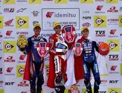 Pebalap Astra Honda Raih Podium Tertinggi di ARRC Mandalika