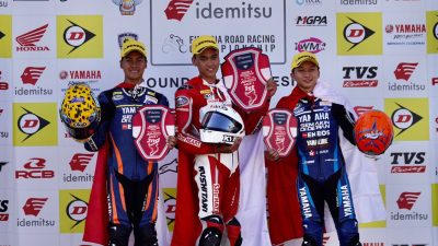 Pebalap Astra Honda Raih Podium Tertinggi di ARRC Mandalika