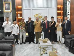 PJ Gubernur NTB Terima Audiensi Chairman The Zone Co, Ltd Mr. Kim Yong Ho