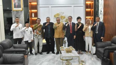 PJ Gubernur NTB Terima Audiensi Chairman The Zone Co, Ltd Mr. Kim Yong Ho