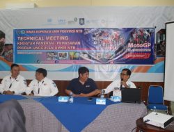 Technical Meeting Kegiatan Promosi dan Pemeran Produk Unggulan UMKM NTB