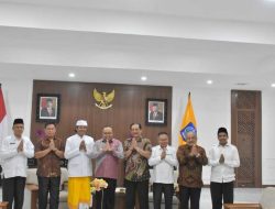 Menerima Audiensi Panitia Pelaksana Upacara Sad Kertih dari PHDI NTB, PJ Gubernur : Harmonisasi Daerah NTB