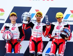 Veda Tak Terbendung di ATC Mandalika, Arbi Menjanjikan di Moto3 World Championship