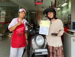 Layanan Honda Care Bikin Konsumen Motor Honda Tenang