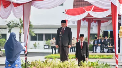 Pj Gubernur NTB Pimpin Upacara Peringatan Hari Pahlawan, ini Pesan Perjuangan bagi Generasi