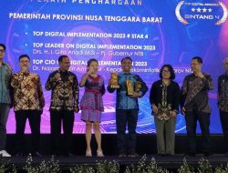 Dinas Kominfotik NTB Raih Top Digital Implementation 2023 #Star 4 di Ajang Top Digital Award 2023