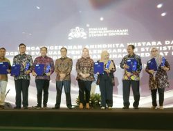 Masuk 3 Besar Nasional, Pemprov NTB raih Penghargaan Anindhita Wistara Data BPS RI