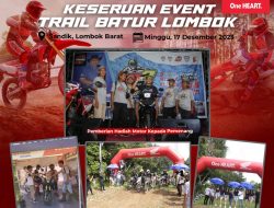 Trail Batur Lombok Pererat Komunitas CRF di Lombok