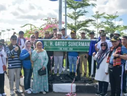 Abadikan Jasa Para Gubernur Terdahulu, Pj Gubernur NTB Resmikan Penamaan Jalan