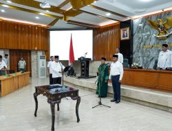 Ibnu Salim S. H., M. Si, CGCAE, Resmi Dilantik sebagai PJ Sekda NTB Gantikan Drs. H. Fathurrahman