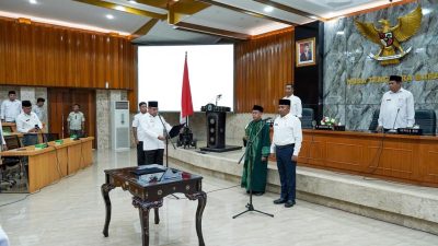 Ibnu Salim S. H., M. Si, CGCAE, Resmi Dilantik sebagai PJ Sekda NTB Gantikan Drs. H. Fathurrahman