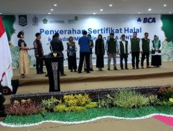 475 UMKM NTB Peroleh Sertifikat Halal !