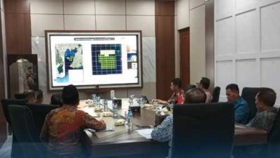 Rapat persiapan kunjungan Presiden RI ke Teluk Ekas