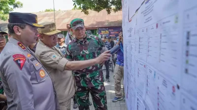 Pj Gubernur Miq Gita Pantau Pelaksanaan Pemilu