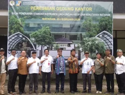 DLHK NTB Dampingi Kementerian LHK Resmikan BPSILHK di Langko Lingsar Lombok Barat