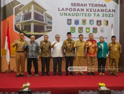 Serah Terima Laporan Keuangan Pemerintah Daerah (LKPD) Unaudited Tahun 2023