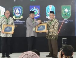 PJ Gubernur NTB Miq Gita Terima Penghargaan Anugerah Adinata Syariah 2024