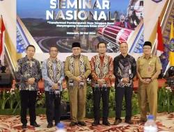 Pj Gubernur Buka Seminar Nasional Transformasi pembangunan NTB menyongsong Indonesia Emas 2045, Sekaligus Tanda Tangan MoU dengan UNBRA