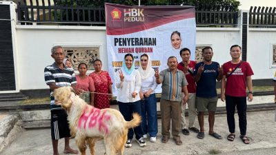 Rannya dan HBK Peduli Serahkan Hewan Kurban untuk Masyarakat Pulau Lombok