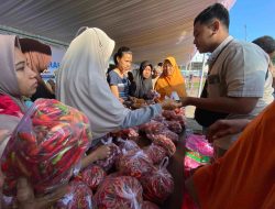 Jelang Idul Adha, Dinas Ketahanan Pangan NTB Gelar GPM di Lapangan Tanak Tepong Narmada