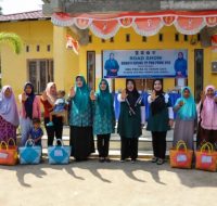 Penanggulangan Kemiskinan Ekstrem dan Stunting, Bunda Lale Bhakti Sosial di Desa Ta’a Dompu