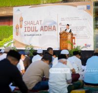 Walikota Mataram dan Jajaran Gelar Shalat Idul Adha di Lombok Epicentrum Mall