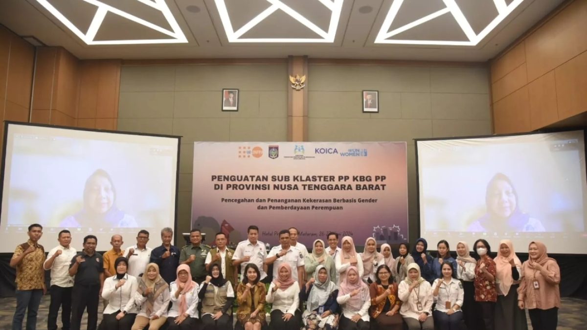 Workshop Gender, Kadis DP3AP2KB NTB: Pentingnya Kerja Sama dan Koordinasi Multipihak Subklaster PP KBG PP