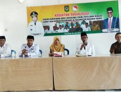 Geliat FKUB Kota Bima Lakukan Sosialisasi Program FKUB di 3 Kecamatan Ini