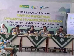 Fakultas Kedokteran segera berdiri, Tim Visitasi Kemenkes tinjau Kampus FK UMMAT