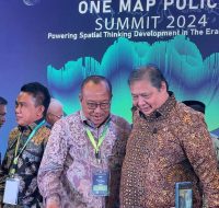 Wakili Pj Gubernur NTB, Sekda Miq Gite Hadiri Puncak Kegiatan One Map Policy Summit 2024