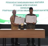 Bank NTB Syariah MoU dengan Pimpinan Wilayah Muhammadiyah NTB